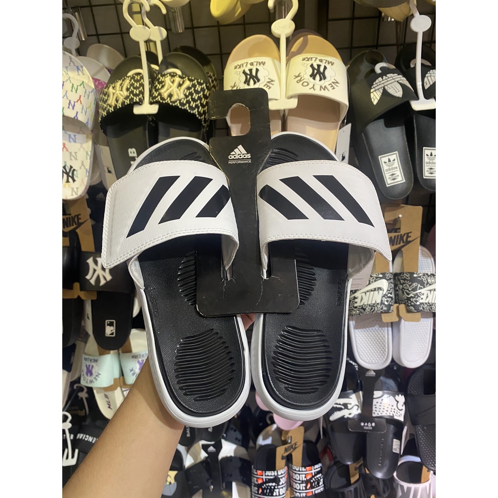 Dép nam alpha bounce trắng