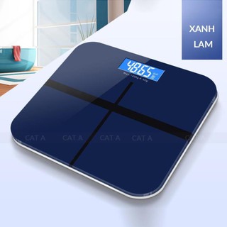 Cân điện tử cân sức khỏe gia đình-loại sử dụng pin - Cân chính xác, độ bền cao kính cường lực trọng tải cao 180KG