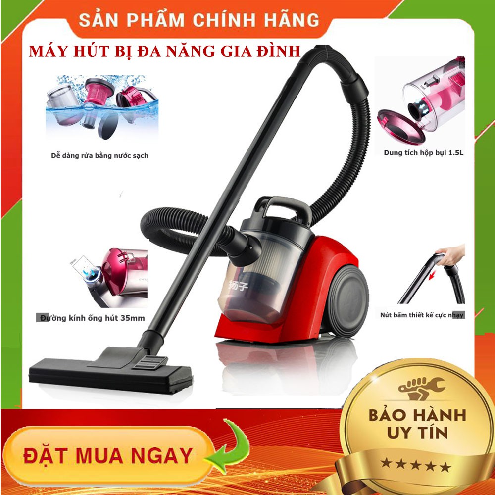 (GIÁ TỐT) Máy Hút Bụi Gia Đình, Máy Hút Bụi Đa Năng, Máy Hút Bụi/ Công Nghệ Lốc Xoáy, Bảo Hành Dài Hạn, Mua Ngay!