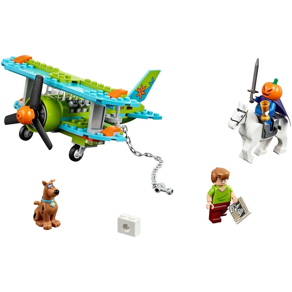 128 Miếng Xếp Hình Máy Bay 75901 Scooby-Doo Mystery