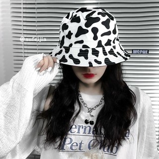 Vành bucket bò sữa 2 mặt nam nữ- Sam Shop- Freeship extra- Freesize - Nón tai bèo 2 mặt bò sữa