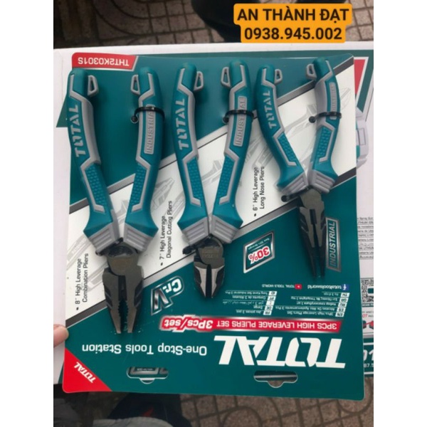 BỘ 3 KỀM RĂNG, CẮT VÀ NHỌN CAO CẤP TOTAL MODEL: THT2K0301S