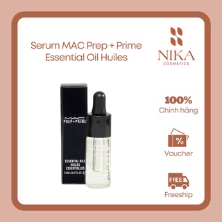 Serum m.a.c prep + prime essential oil huiles
