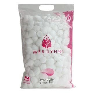 Bông Gòn Viên Bạch Tuyết  Merilynn (80g/gói)