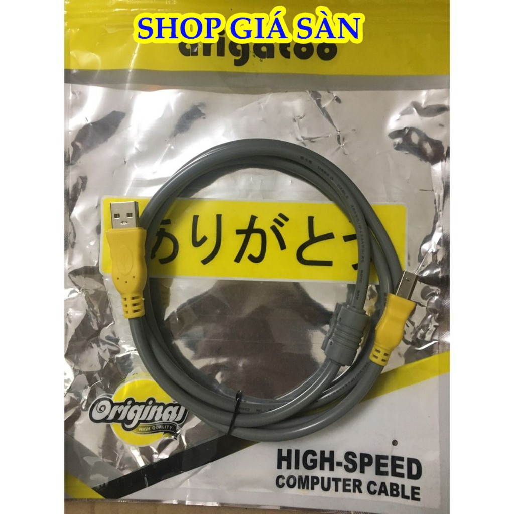 [Freeship] Dây Cáp Máy In 3m ARIGATO Chống Nhiễu Hàng Chính Hãng, Chất Lượng Cực Tốt - Bảo Hành 6 Tháng