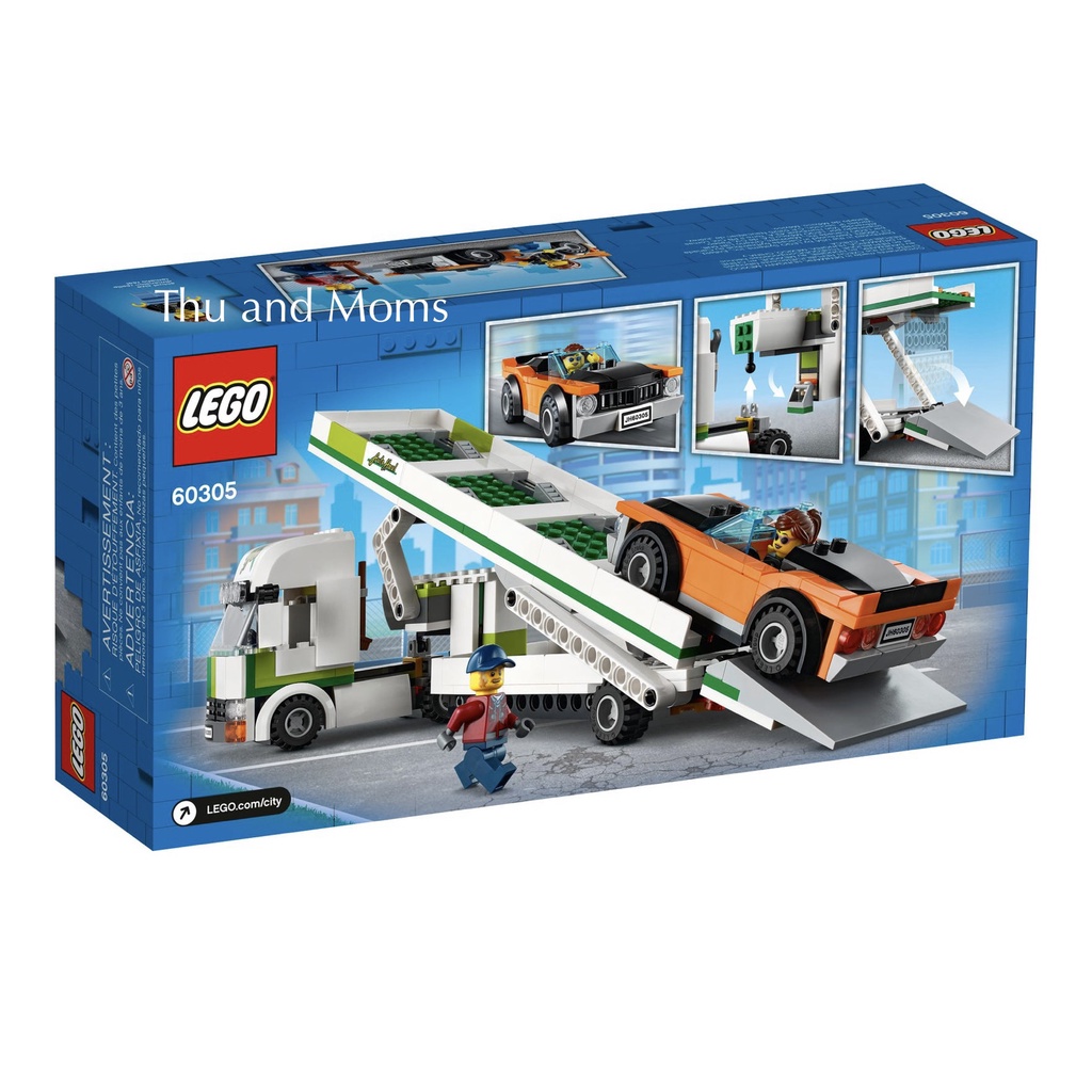 Lego City 60305 Xe vận chuyển ô tô