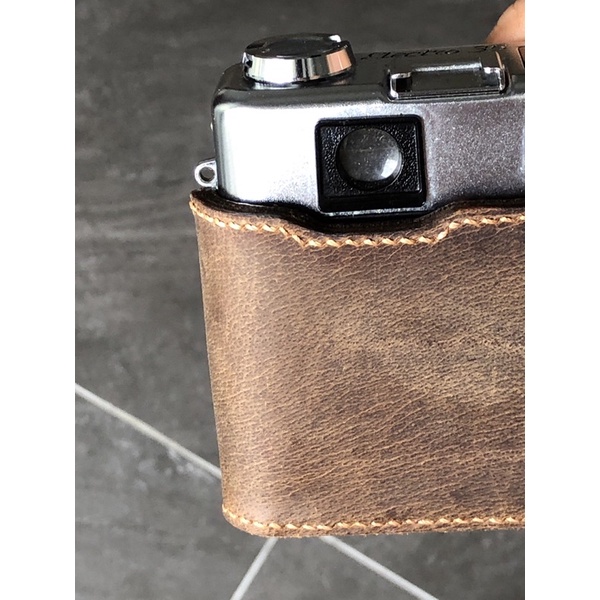 Halfcase da bò sáp Yashica Electro 35