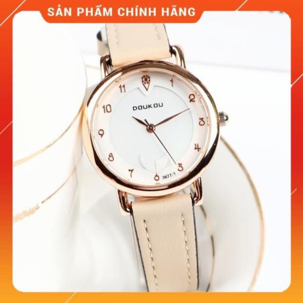 [Hàng Chính Hãng] Đồng hồ nữ Doukou dây da thời trang mềm mại ôm tay [Uy tín về chất lượng] | BigBuy360 - bigbuy360.vn