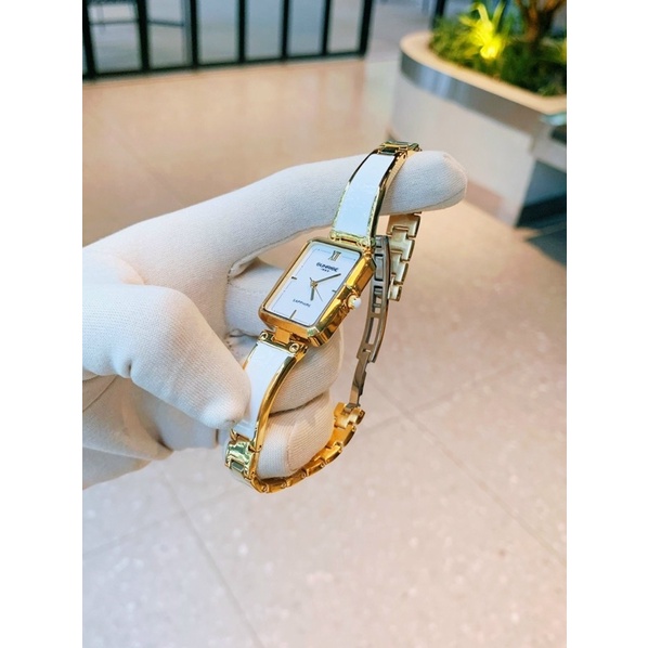 Đồng hồ nữ SUNRISE 9990SA, VT Vành Đá sang trọng,full hộp thẻ chính hãng, Kính Sapphre