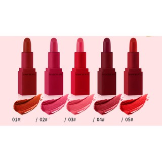 Bộ 5 son môi dưỡng ẩm Maycreate BT47