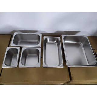 Khay đựng topping inox 1/3