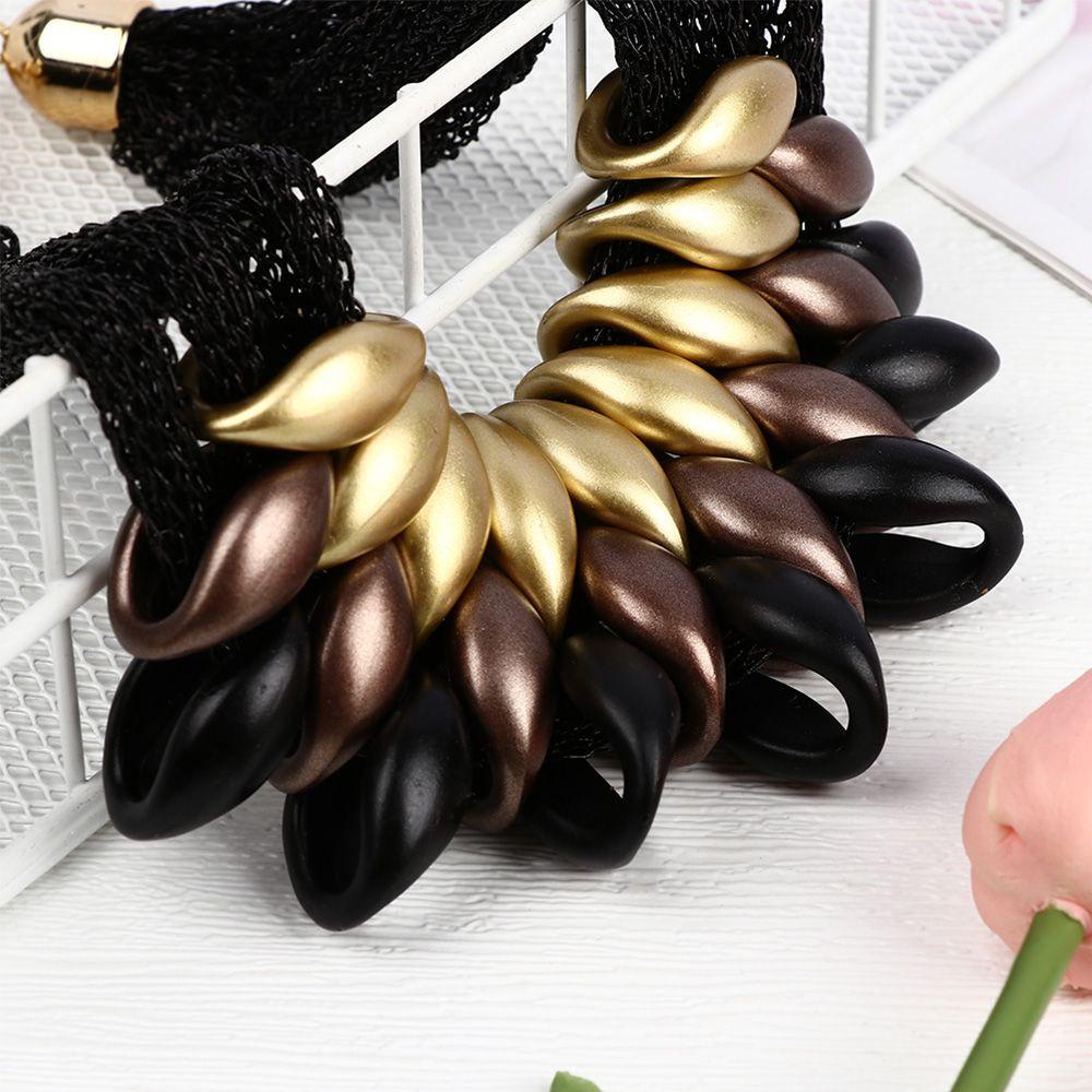 Vòng Cổ Choker Nhiều Lớp Tua Rua Thời Trang