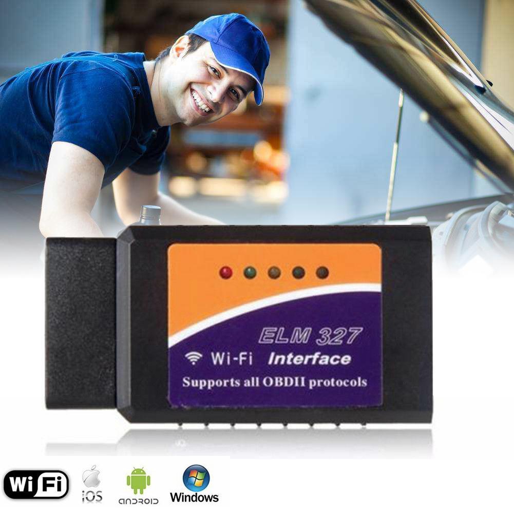 Thiết bị đọc quét chẩn đoán lỗi OBD2 ELM327 WiFi Bluetooth cho xe hơi