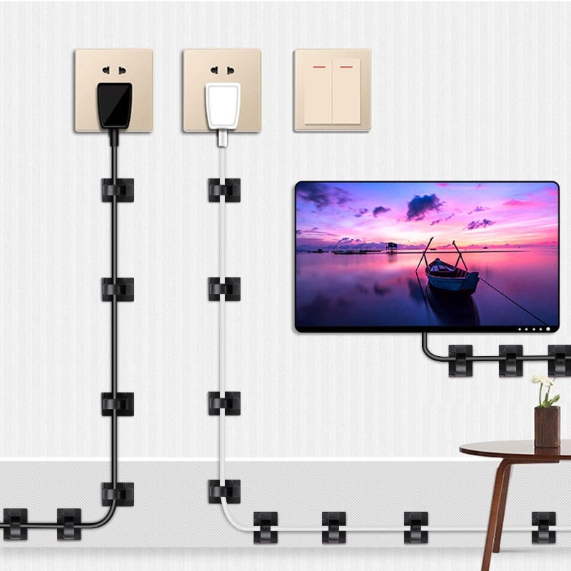 1 Kẹp Giữ Dây Cáp Gọn Gàng Trên Xe Hơi