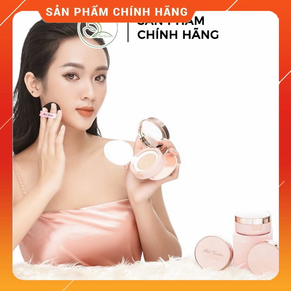 [HÀNG CHÍNH HÃNG] Phấn Nước Mini Garden 3 In 1 CC Cushion SPF 40+ PA+++ ( 1 lõi x 12g) PV991