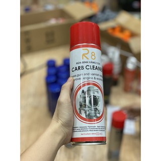 Chai xịt tẩy rửa bình xăng con R8