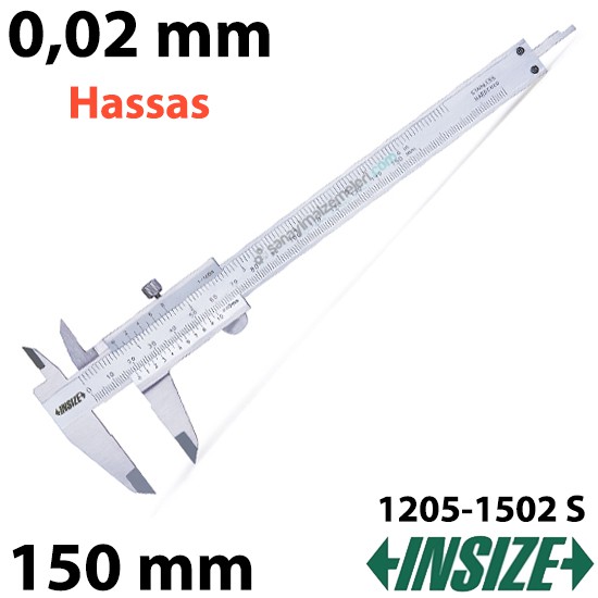 Thước cặp cơ khí Insize 1205-1502S - Chính hãng