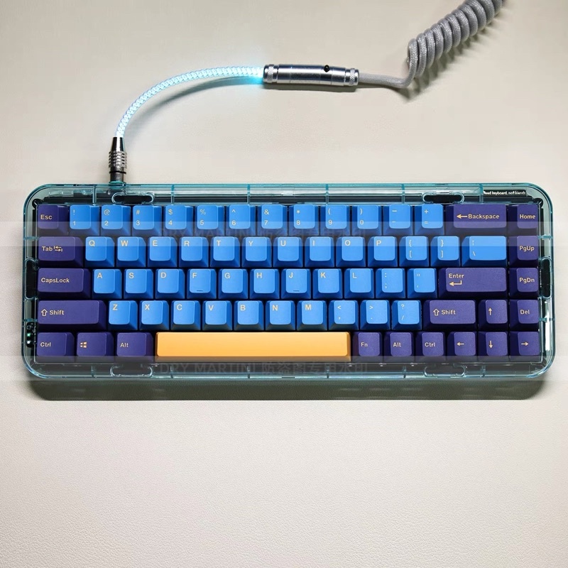 Keycaps Cho Bàn Phím Cơ In Dyesub Không Xuyên Led Chất Liệu Nhựa PBT OEM DOUBLESHOT NAUTILUS 123 PHÍM