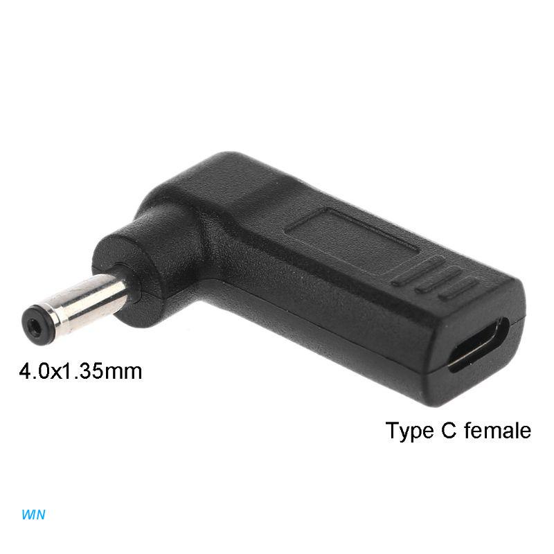 Đầu Chuyển Đổi Nguồn Điện Dc Usb Type C Sang 4.0x1.35mm Cho A-Sus Zenbook Ux21A Ux31A Ux32A