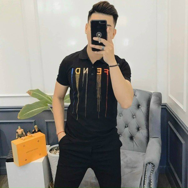 Áo Polo nam ĐẸP - cổ trụ thun Phối cao cấp from chuẩn, thiết kế phong cách sang trọng, thấm hút mồ hôi