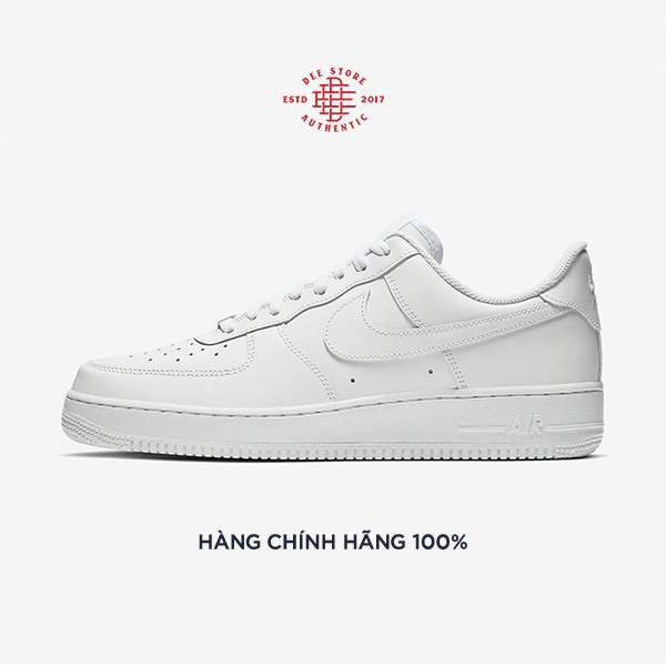 Giày Sneaker Thể Thao Nam Nữ Nike Air Force 1 '07 M All White
