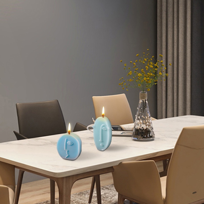 Khuôn silicone tạo hình khuôn mặt người 3D DIY