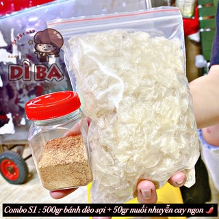 Combo bánh dẻo sợi - muối nhuyễn 🌶