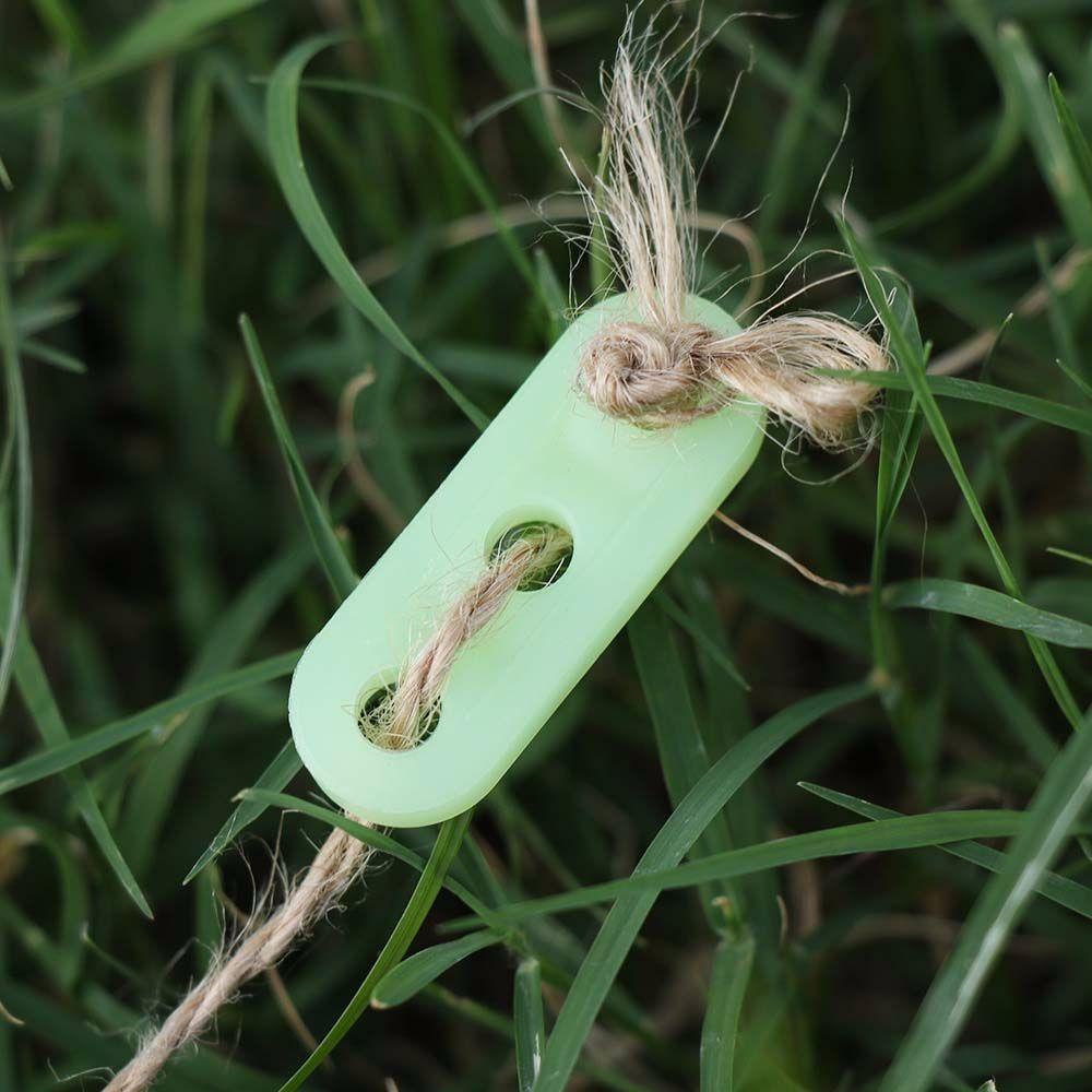 Set 10 Khóa Nhựa 3 Lỗ 4mm Điều Chỉnh Dây Thừng Cắm Trại Chống Trượt