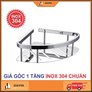 Kệ nhà tắm, kệ nhà bếp Inox 304 - kèm đinh ốc 