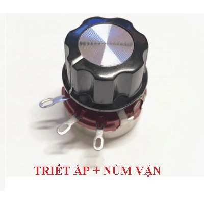 Triết áp biến trở đơn WTH118 1A 2W 1K 2K2 4K7 10K 22K 47K 100K 220K 470K độ chính xác cao