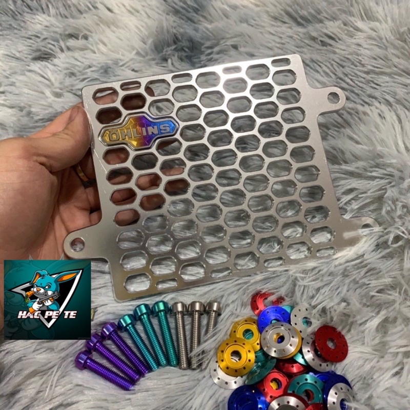 Két Nước Vario Click Airblade Chất Liệu Nhôm CNC Màu Trắng