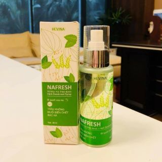 Xịt khử mùi thảo dược Nafresh - Hevina