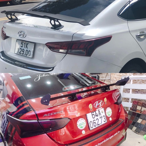 Đuôi gió,Đuôi Cá,Cánh Gió thể thao cao lắp cho dòng xe Sedan HÀNG LOẠI 1 Cao Cấp
