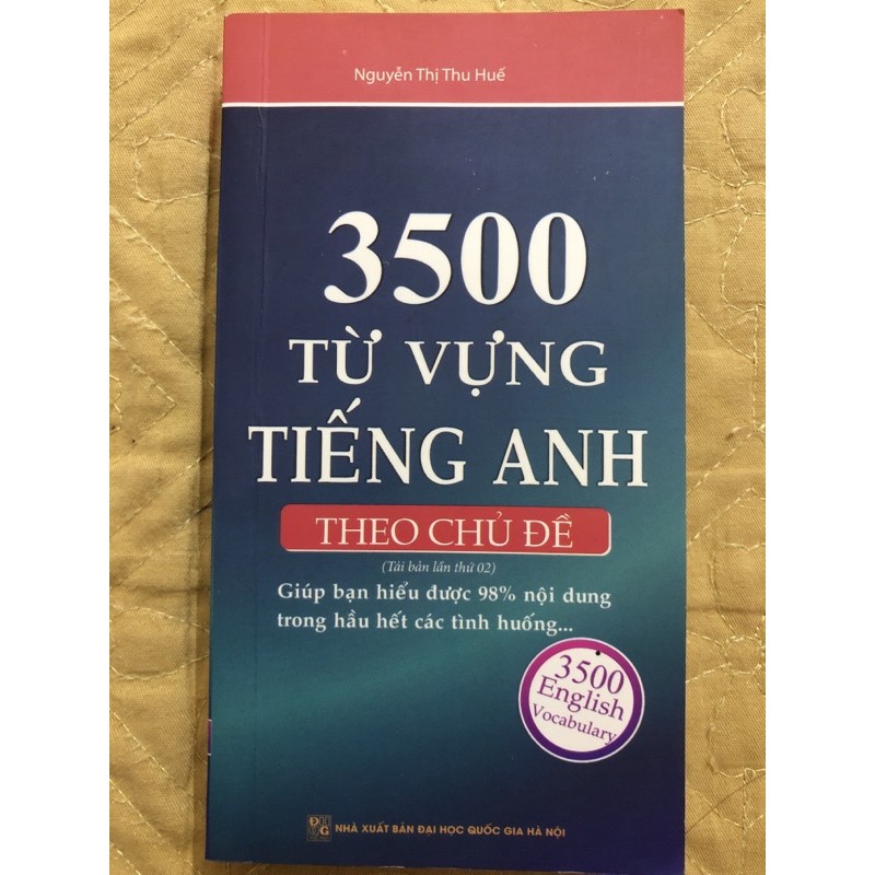 Sách - 3500 từ vựng tiếng anh theo chủ đề ( Tái bản lần 2)