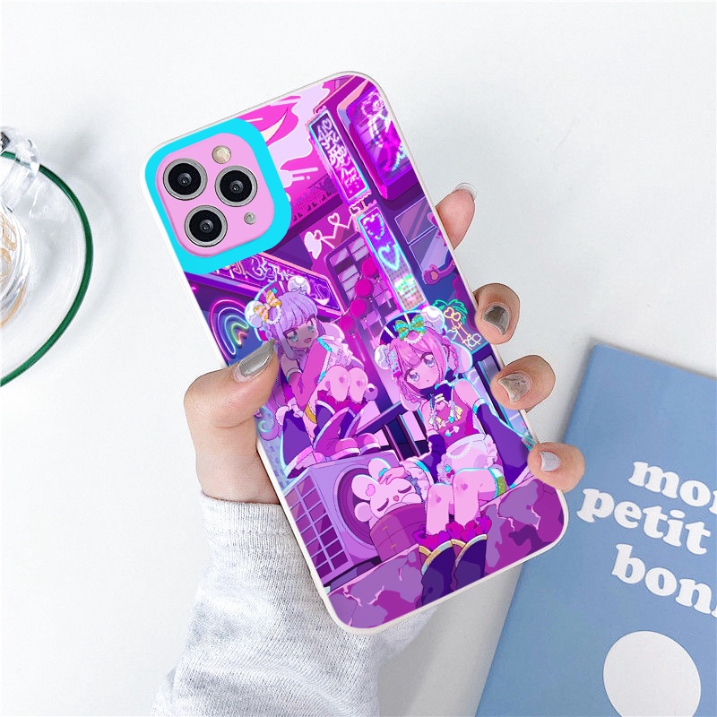 Ốp lưng iphone RoBot girl ốp dẻo bảo vệ camera ip 6splus/7/7plus/8/8plus/x/xr/xs/11/12/pro/max/plus/13promax tr379