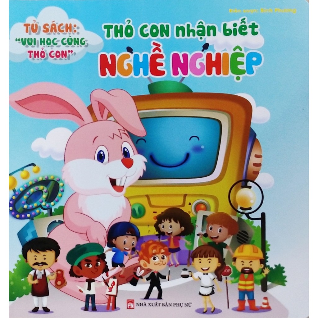 Sách  - Tủ sách vui học cùng thỏ con: thỏ con nhận biết