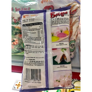 BỘT GẠO TÀI KÝ 400gr- combo 4 gói