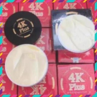 Kem BODY 4K PLUS Đỏ & Đen