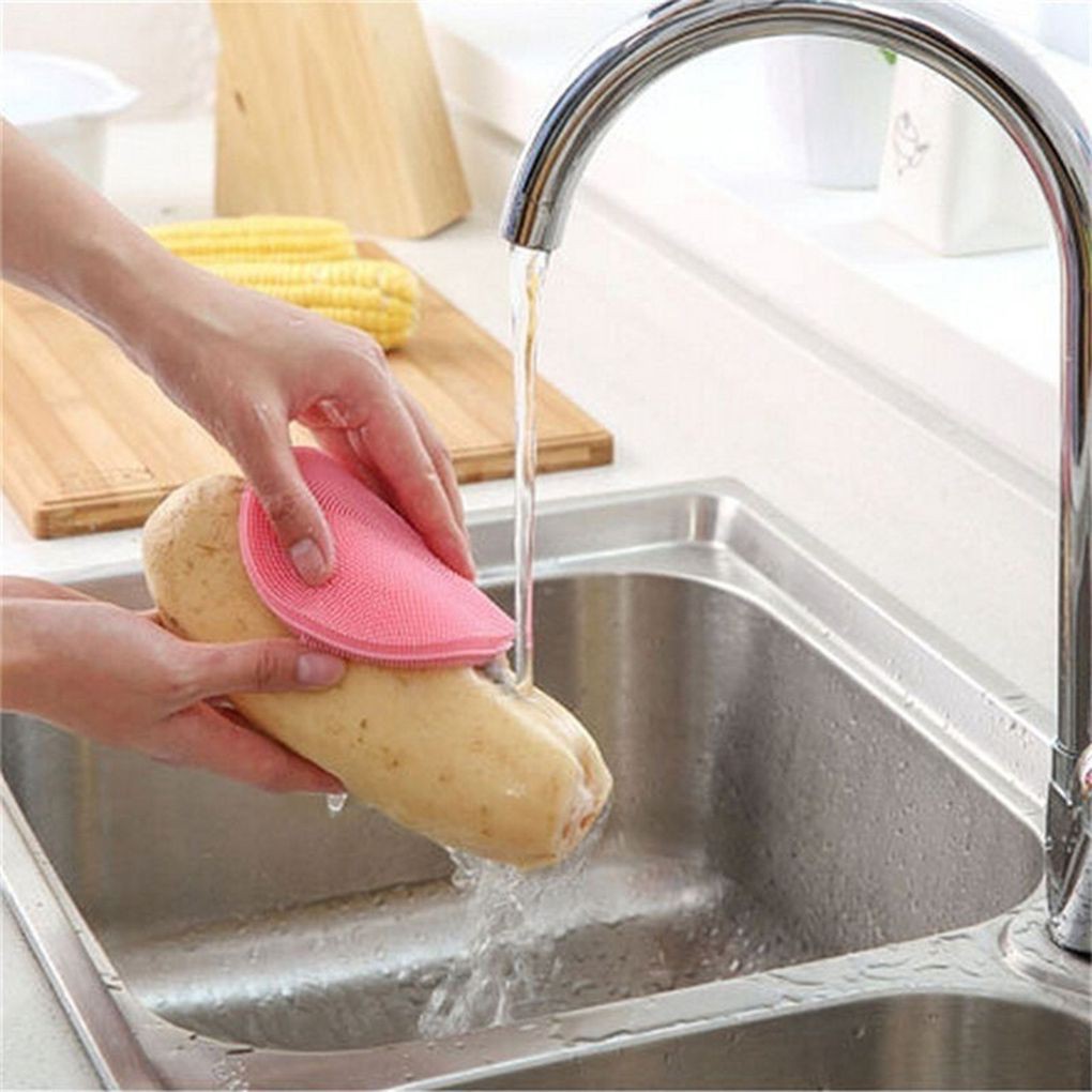 Set 4 Miếng Silicon Rửa Chén Đa Năng