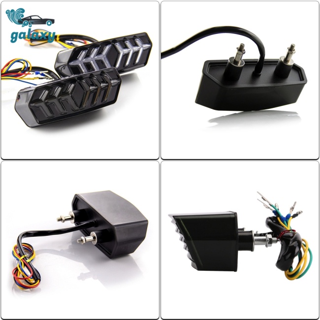Galaxy Đèn Led Tín Hiệu Xi Nhan Gắn Đuôi Xe Mô Tô Honda MSX125 CBR650F CTX700