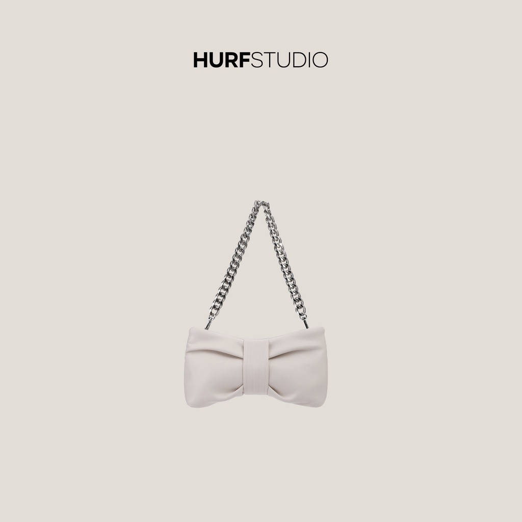 Túi Kẹp Nách Nữ HURFSTUDIO Baguette Dáng Nơ Nhỏ Xinh - 6617