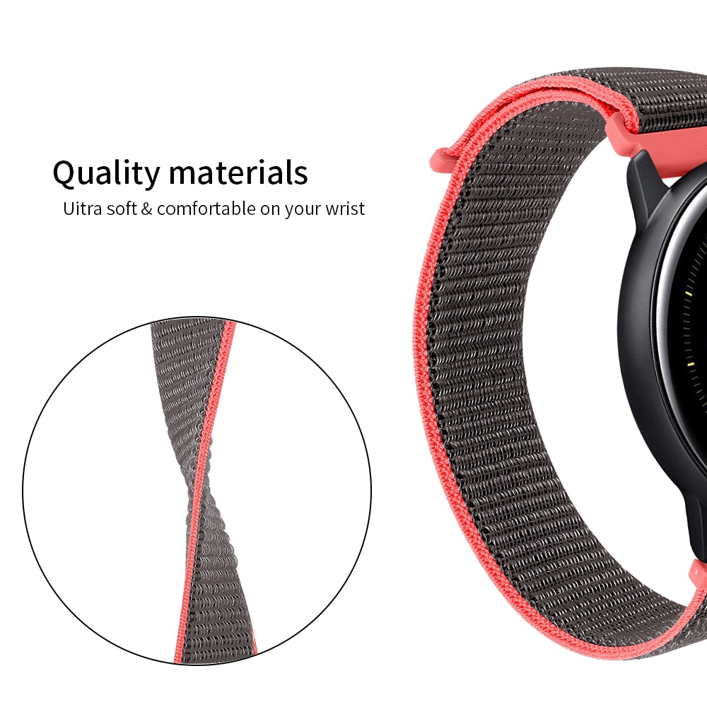 Dây Đeo Đồng Hồ Bằng Sợi Nylon Thoáng Khí 22mm 20mm Cho Huawei Watch Gt2 Gt Gt 2 42mm 46mm