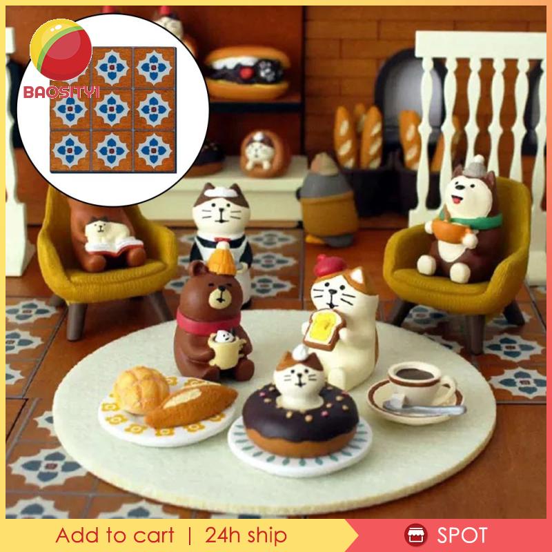 [Baosity1] Thảm Lót Sàn Nhà Búp Bê Tỉ Lệ 1 / 12