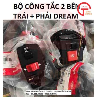 HONDA OD -BỘ CÙM CÔNG TẮC TRÁI + PHẢI SUPER DREAM