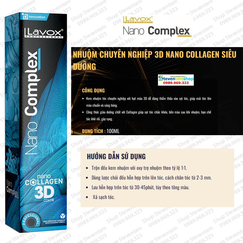 Nhuộm Lavox thời trang mã 2-0