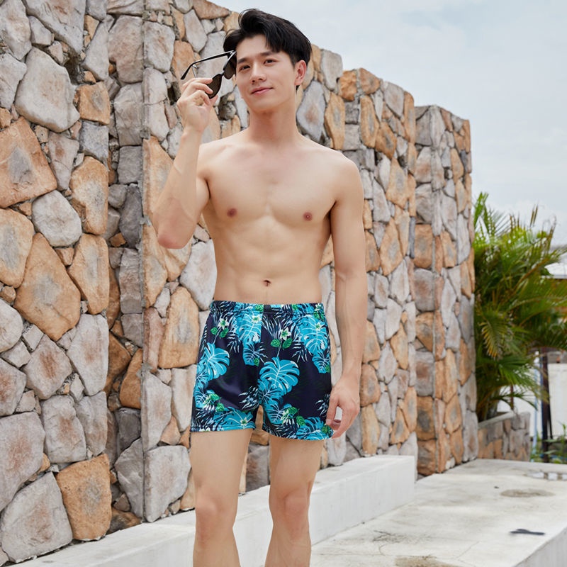 Quần Bơi Đi Biển Nhanh Khô Thiết Kế Ba Vòng Thời Trang  Cho Nam