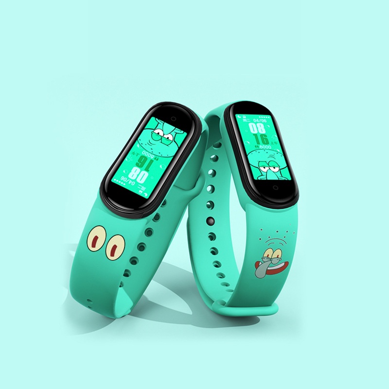 Dây Đeo In Họa Tiết Độc Đáo Cho Đồng Hồ Thông Minh Xiaomi Mi Band 6/5 4/3