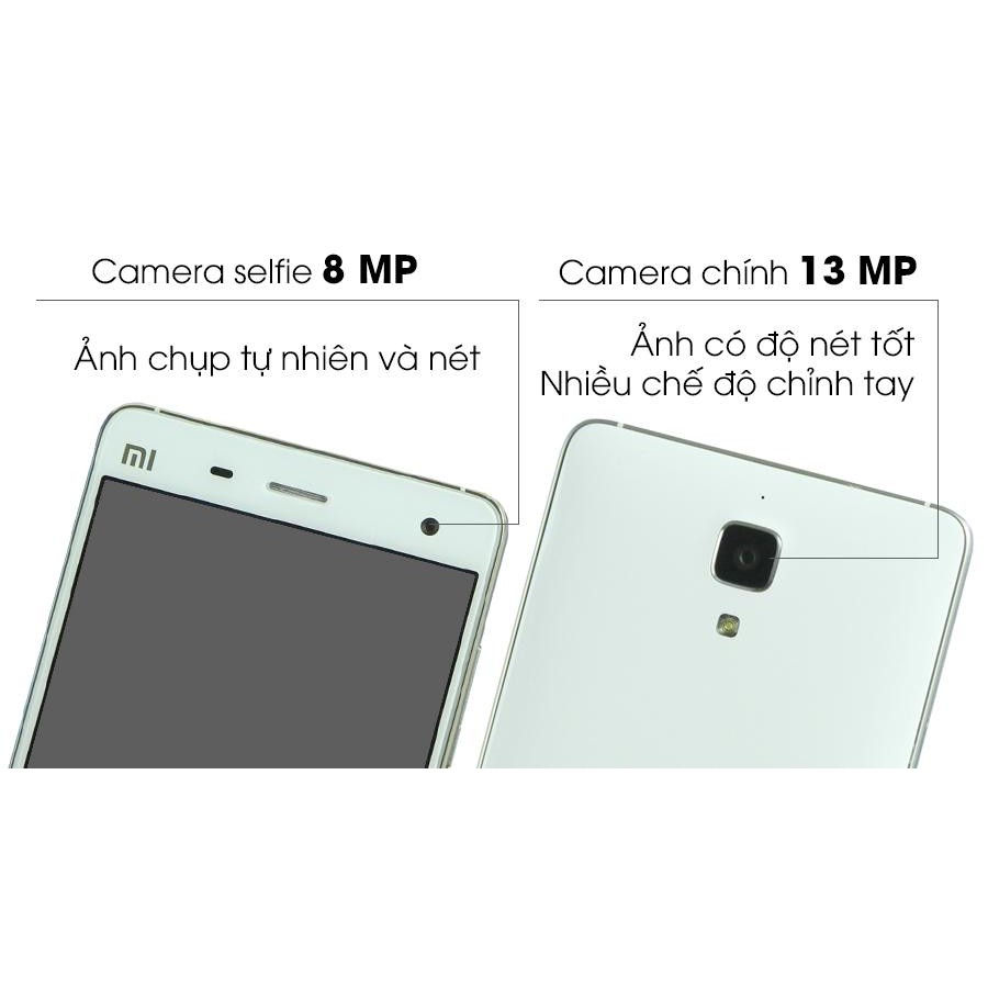 điện thoại Xiaomi Mi 4 ram 3G 16G mới, có Tiếng Việt, CPU SnapDragon 801 4 nhân, Chơi PUBG-Free Fire-Liên Quân mượt | BigBuy360 - bigbuy360.vn