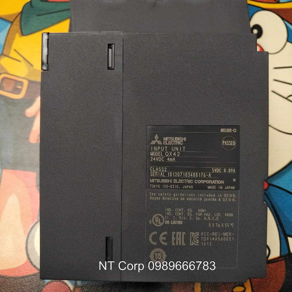 Module đầu vào Input QX41 QX42 QX42-S1 dùng cho PLC dòng Q Mitsubishi, hàng used Nhật Bản