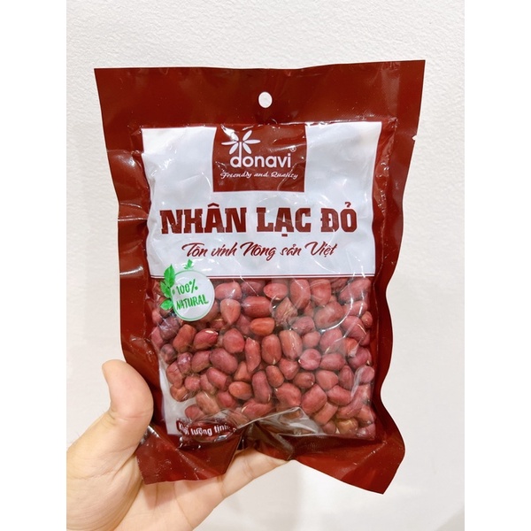 Nhân Lạc Đỏ, Đậu Phộng Đỏ Donavi 200g